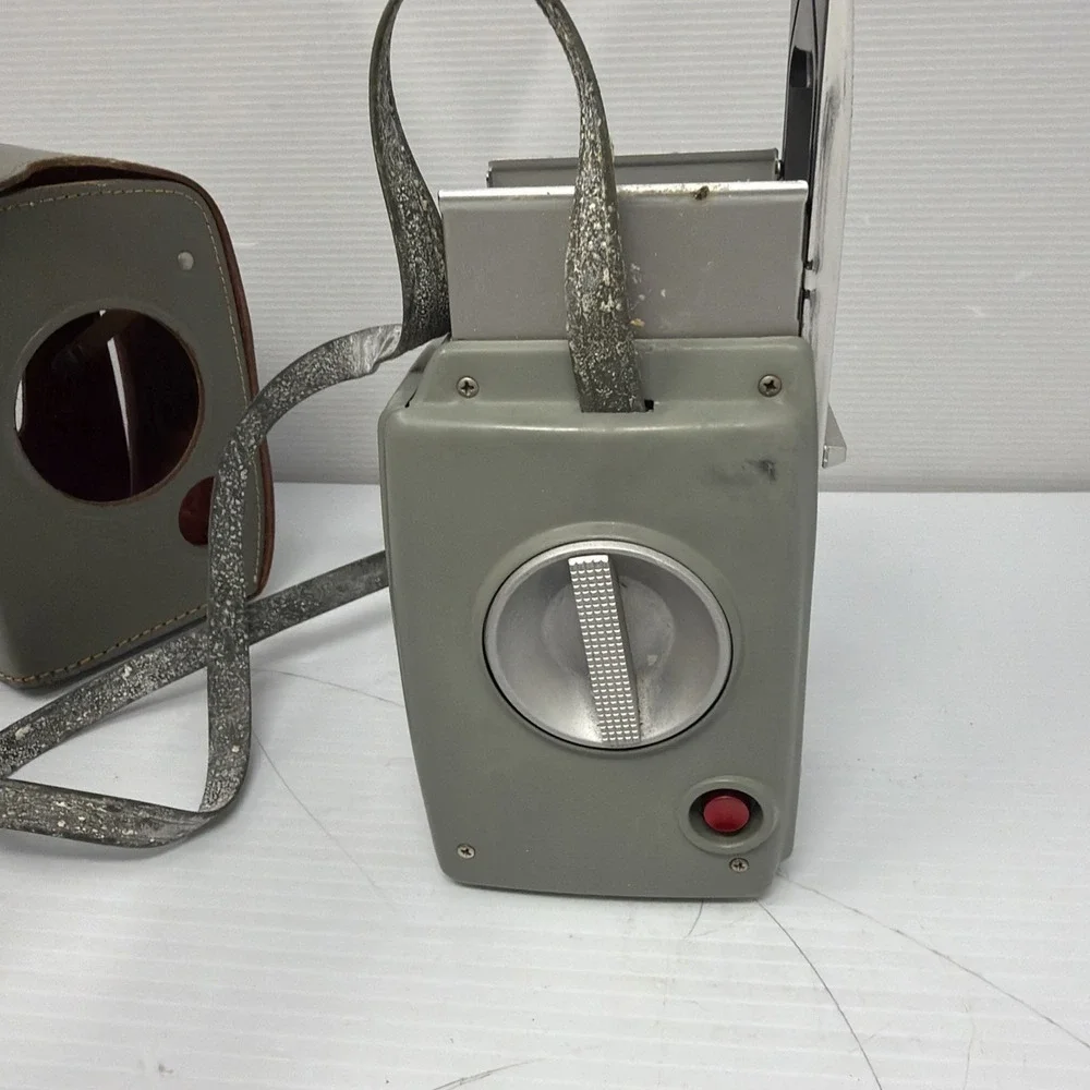 Ansco Anscoflex II Vintage TLR 620 Format Film Camera W/ Case - GOOD